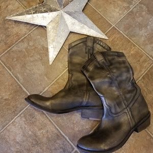 Cowboy style boots